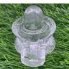 Carved Original Crystal Shivling 2.25 Inch (223 Gm)