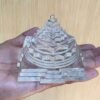 Premium Quality Sphatik Shree Yantra - 560 Gm - 2.75 By 3.75 Inches