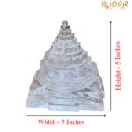 Crystal Sphatik Shree Yantra - 1831 Gram