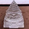 Crystal Sphatik Shree Yantra 4 Inches 774 Grams