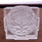 Lab Certified Original Crystal Shree Yantra 4.75 Inches 1204 Grams