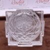 Sphatik Shree Yantra With Natural Inclusion-5 Inches 1226 Grams