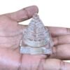 Crystal Sphatik Shree Yantra (77 Grams ) 1.75 Inches