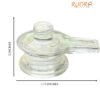 Premium Chandramouleshwar Sphatik Shivling (2.25 Inches) 218 Grams 12 Panchsutri Chandramouleshwar Sphatik Shivling (2.25 Inches) 218 Grams