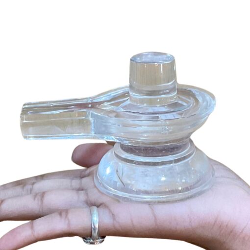 Panchsutri Chandramouleshwar Sphatik Shivling - (2.75 Inches) - (368 Grams)