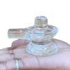 Panchsutri Sphatik Shivling - 2 Inches - (130 Grams)