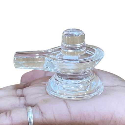 Panchsutri Sphatik Shivling - 2 Inches - (130 Grams)