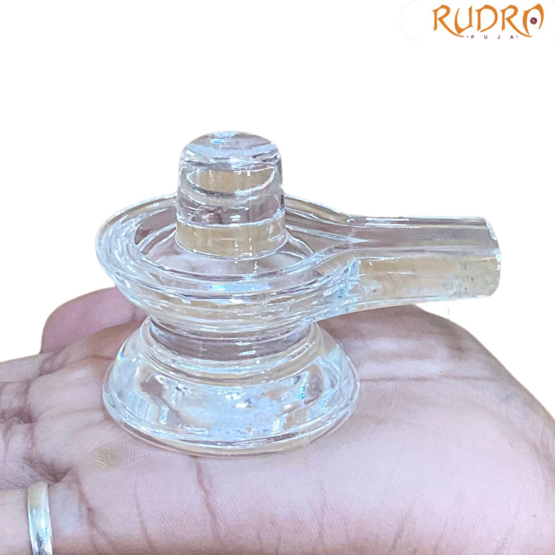 Panchsutri Sphatik Shivling - 2 Inches - (130 Grams)