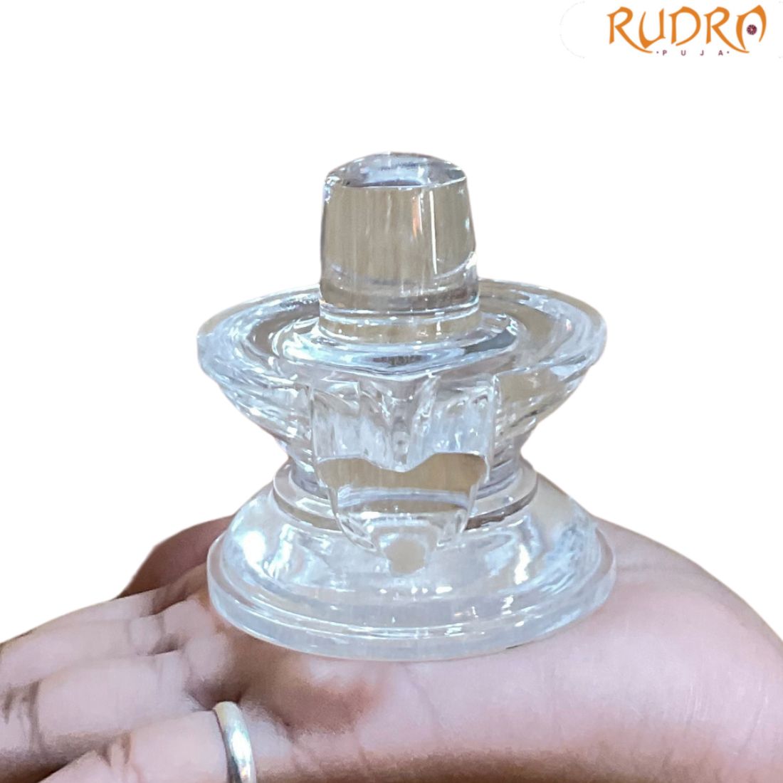 Panchsutri Sphatik Shivling - 328 Gram