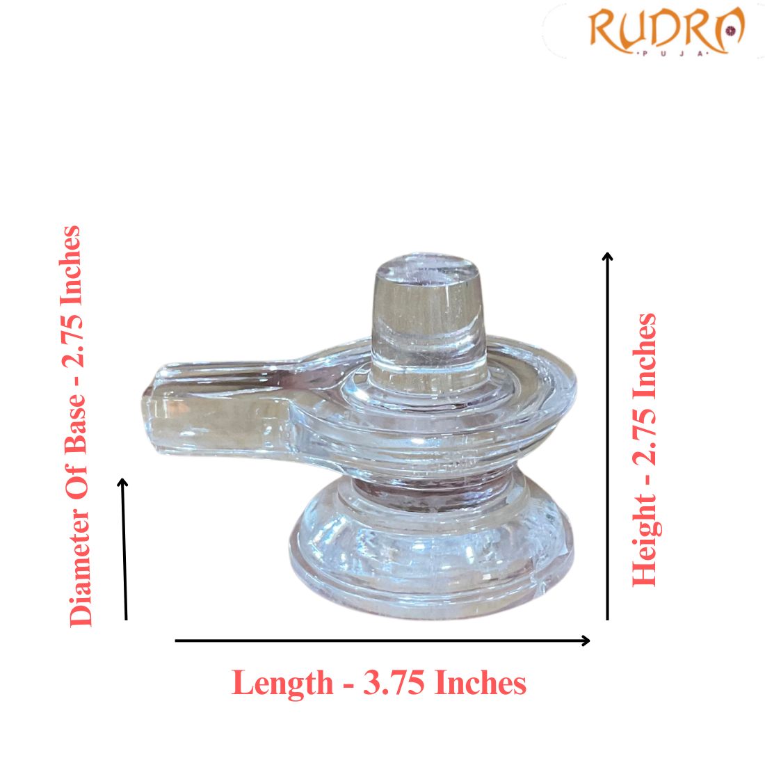 Panchsutri Sphatik Shivling - 328 Gram