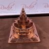 शुद्ध तांबा Solid Hollow Pure Copper Meru Shree Yantra 4 Inches - Exclusive From Rudrapuja