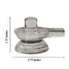 Panchsutri Sphatik Shivling 114 Gm