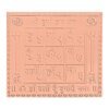 Shri Durga Dwar Yantra In Pure Copper - 3 Inches