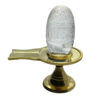Certified Sphatik Lingam 88 gms with Brass Stand