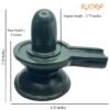 Green Jade Margaj Shivling 6.25 Inches - 1580 Grams 13 Green Jade Margaj Shivling 6.25 Inches - 1580 Grams
