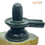 Green Jade Margaj Shivling 6.25 Inches - 1580 Grams