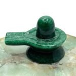 Green Jade Shivling 1.75 Inches 112 Grams