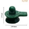Green Jade Shivling 1.75 Inches 112 Grams 12 Green Jade Shivling 1.75 Inches 112 Grams