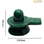 Green Jade Shivling 1.75 Inches 112 Grams