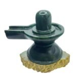 Margatha Green Jade Shivling 6.50 Inches 3199 Grams