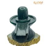 Margatha Green Jade Shivling 6.50 Inches 3199 Grams