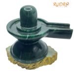 Margatha Green Jade Shivling 6.50 Inches 3199 Grams