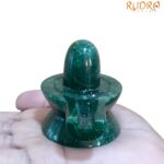 Margatha Green jade shivling - 2.25 Inches - (154 Grams)