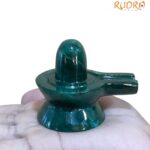 Margatha Green jade shivling - 2.25 Inches - (154 Grams)