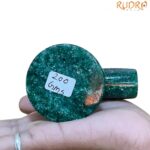 Original Green Jade Shivling - 2.5 Inches - (200 Grams)