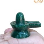 Original Green Jade Shivling - 2.75 Inches - (164 Grams)