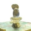 Original Sphatik Lingam 54 Gm With Brass Stand - 2 Inches