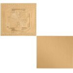 Energized 64 Yogini Yantra Gold Plated