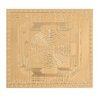 Energized 64 Yogini Yantra Gold Plated