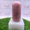 Rose Quartz Lingam With Quartz Stand 8 Inches 2604 Grams