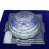 Sphatik Kurma Shree Yantra 1 By 3 Inches 205 Grams