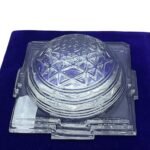 Sphatik Kurma Shree Yantra 1 by 3 inches 205 Grams