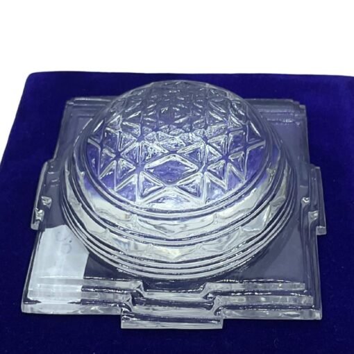 Sphatik Kurma Shree Yantra 1 By 3 Inches 205 Grams