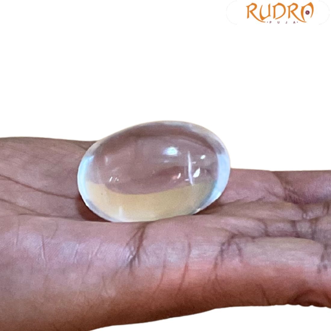 Sphatik Lingam - 1.75 Inches - ( 52 Gram ) 2 Sphatik Lingam - 1.75 Inches - ( 52 Gram )