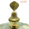 Sphatik Lingam 137 Gms With Brass Stand 10 Sphatik Lingam 137 Gms With Brass Stand
