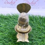 Pure Sphatik Lingam 150 Gms With Brass Stand