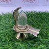 (स्फटिक लिंगम) Sphatik Lingam - 58 Gms With Stand