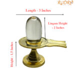 Sphatik Lingam 60 Gram With Stand