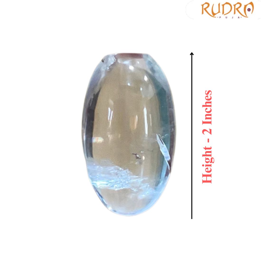 Sphatik Lingam 72 Gram - 2 Inches