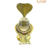 Sphatik Lingam 83 gms With Brass Stand
