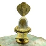 Sphatik Lingam 85 Gram With Brass Stand
