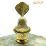 Sphatik Lingam 85 Gram With Brass Stand