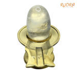 Sphatik Lingam 86 gms With Brass Stand