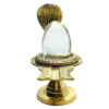 Sphatik Lingam 96 Gm With Brass Stand (2.25 inches)