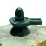green jade shivling 155 gm