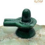green jade shivling 155 gm